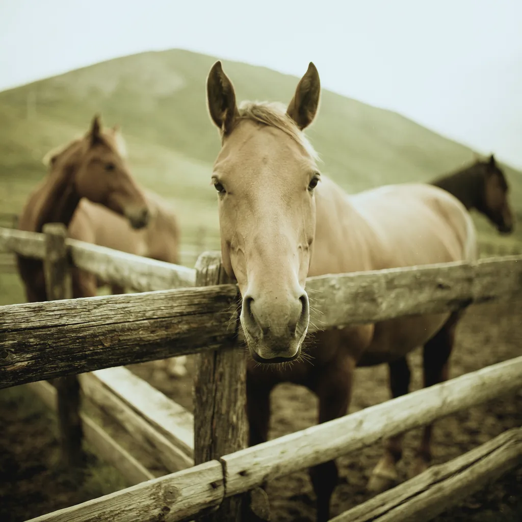 Pension pour chevaux à Morillon, Haute-Savoie