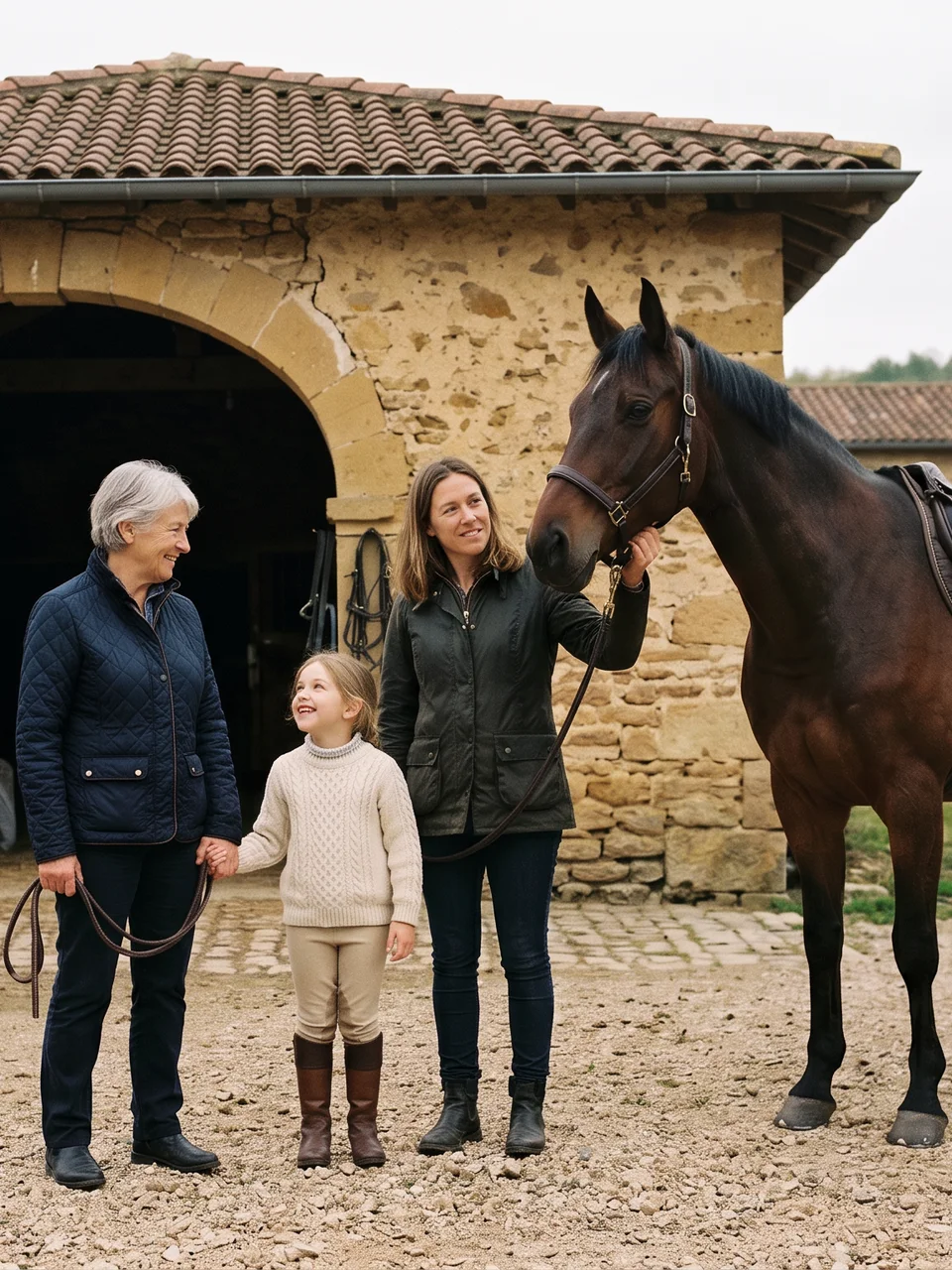 L'équipe, Equita Passion, centre équestre à Morillon