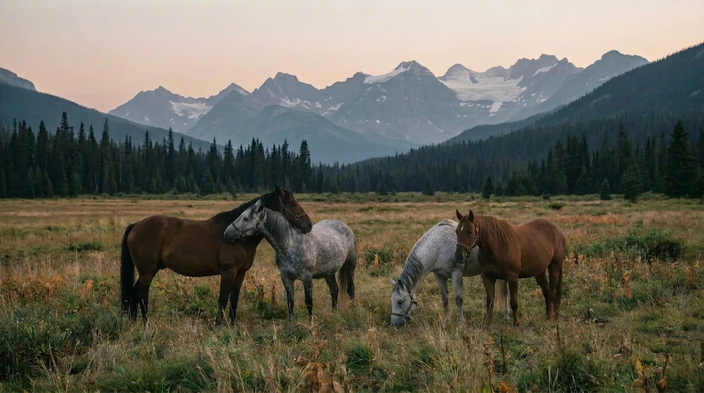 Chevaux en liberté, Equita Passion, Haute-Savoie